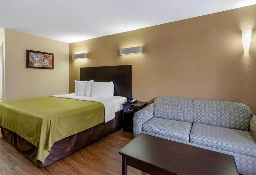اتاق استاندارد با تخت بزرگ, Econo Lodge Civic Center