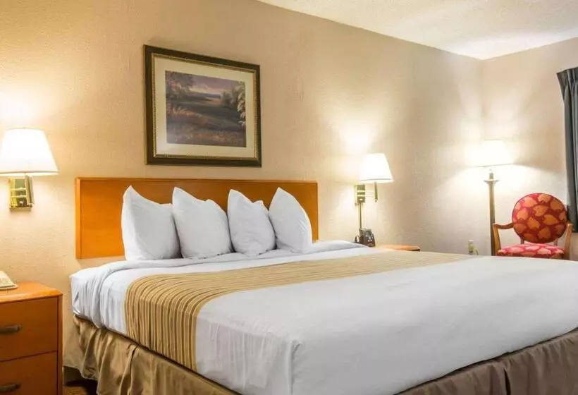 キングサイズベッドのスタンダードルーム, Econo Lodge Inn & Suites At Fort Moore
