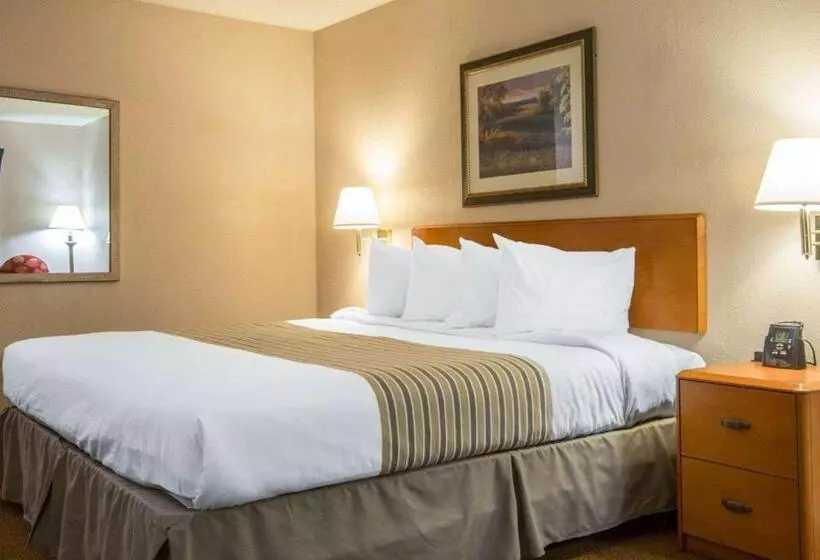 キングサイズベッドのスタンダードルーム, Econo Lodge Inn & Suites At Fort Moore