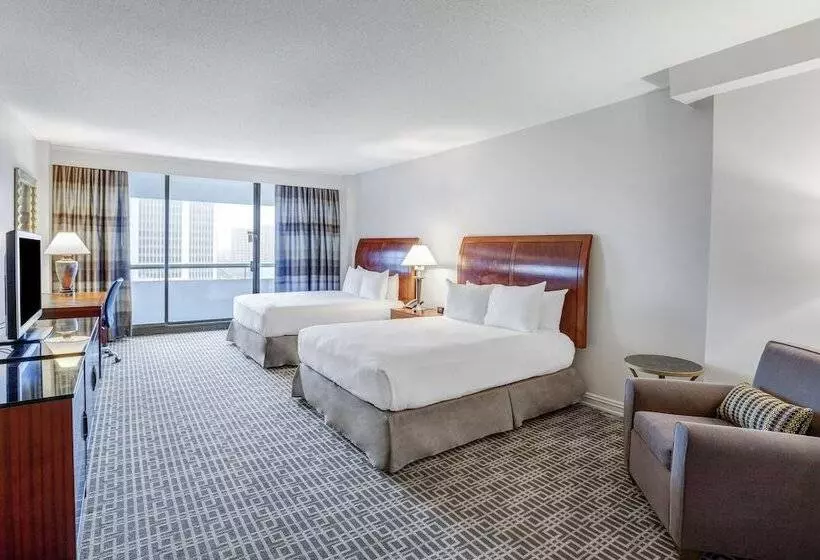 اتاق استاندارد با 2 تخت دوبل, Hilton Houston Post Oak By The Galleria