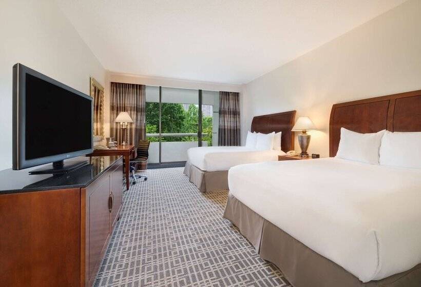 اتاق استاندارد با 2 تخت دوبل, Hilton Houston Post Oak By The Galleria