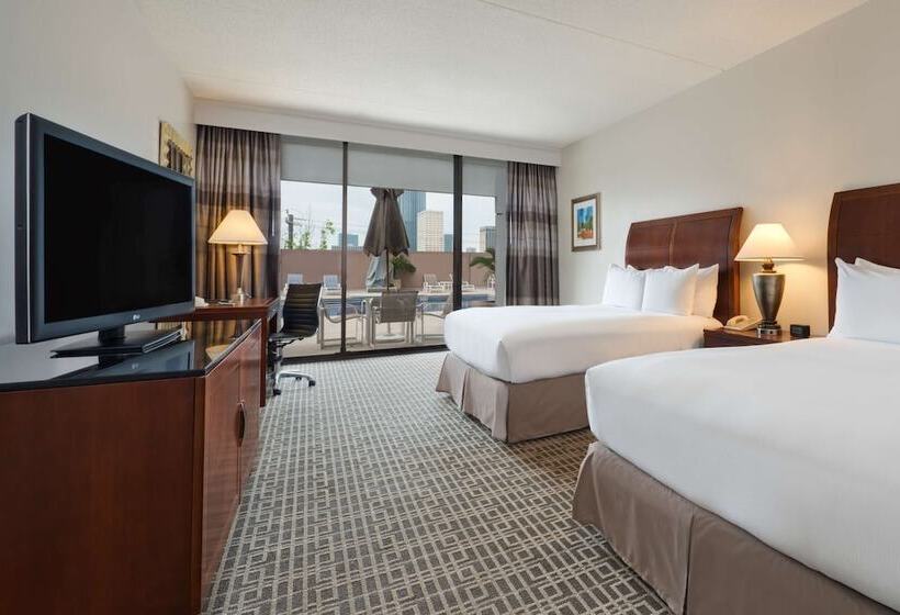 اتاق استاندارد با 2 تخت دوبل, Hilton Houston Post Oak By The Galleria
