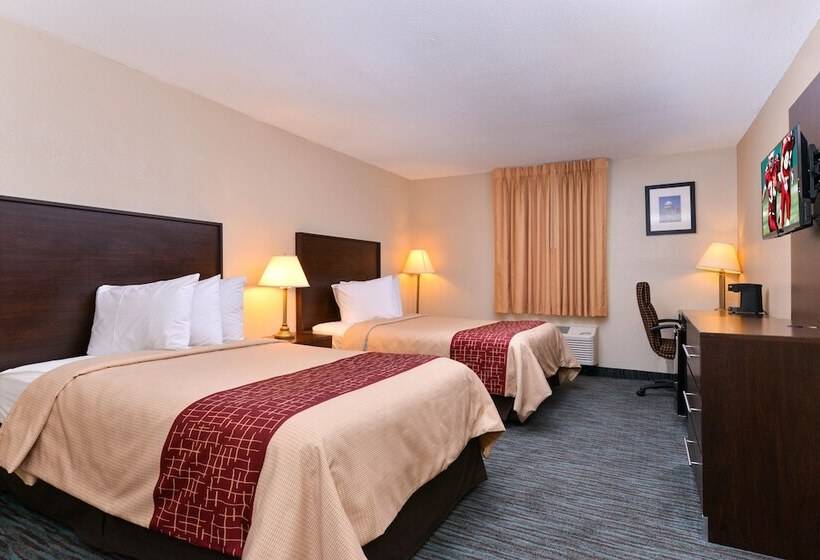 Номер Стандарт 2 Двуспальные Кровати, Red Roof Inn Chambersburg