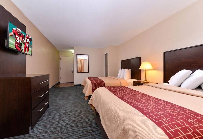 Номер Стандарт 2 Двуспальные Кровати, Red Roof Inn Chambersburg