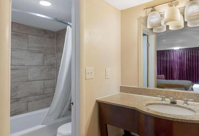 带大床的标准间, Rodeway Inn Colonial Heights I95