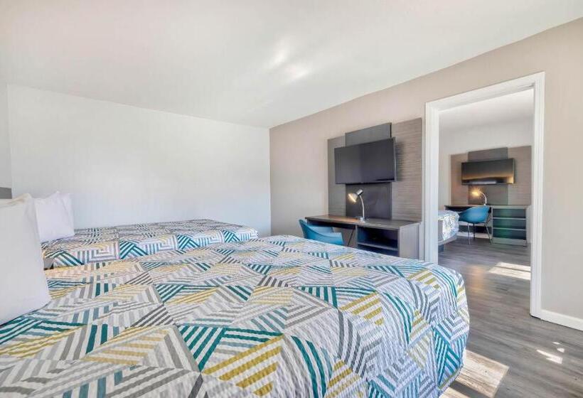 غرفة قياسية رباعية, Motel 6 Effingham, Il