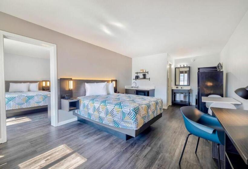 غرفة قياسية رباعية, Motel 6 Effingham, Il