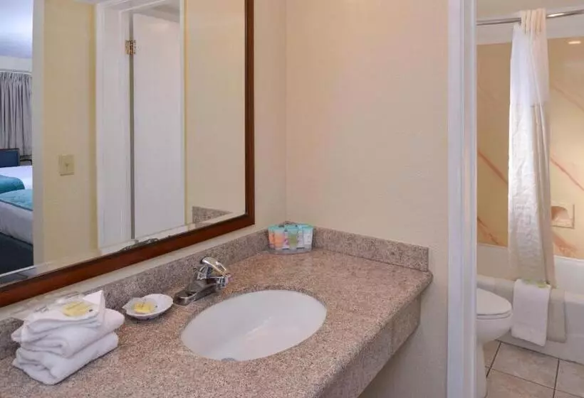 اتاق استاندارد با چشم‌انداز استخر, Edgewater Inn And Suites