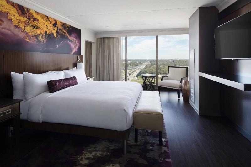 带大床的标准间, Baton Rouge Marriott