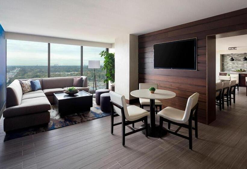 带大床的标准间, Baton Rouge Marriott