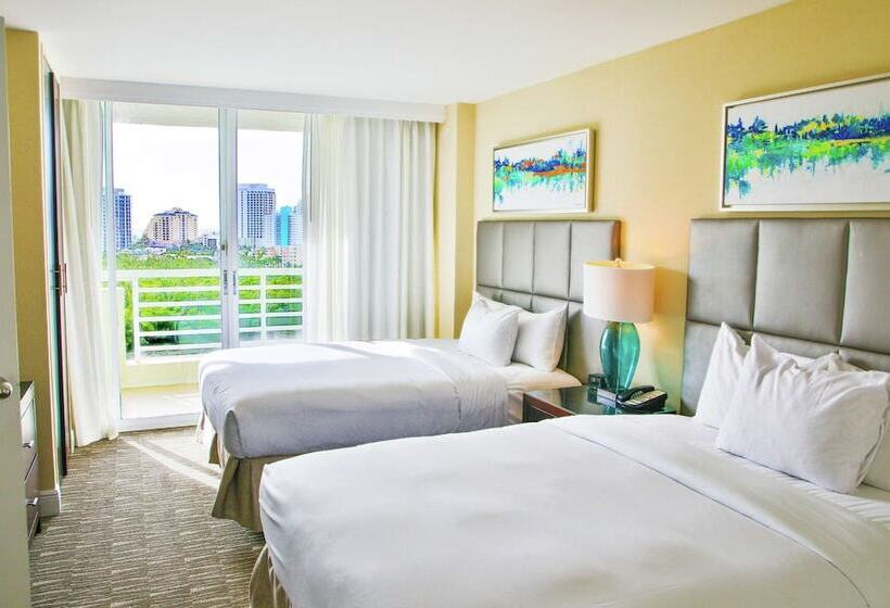 2 베드룸 프리미엄 스위트, Galleryone Doubletree Hilton Gc Turtle Cove