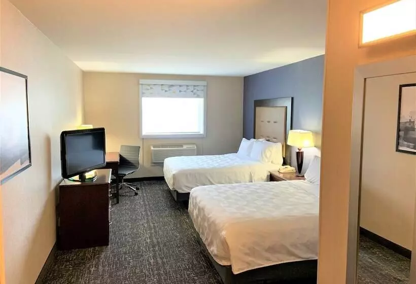 2ダブルベッドのスタンダードルーム, Holiday Inn & Suites Chicago Carol Stream Wheaton, An Ihg