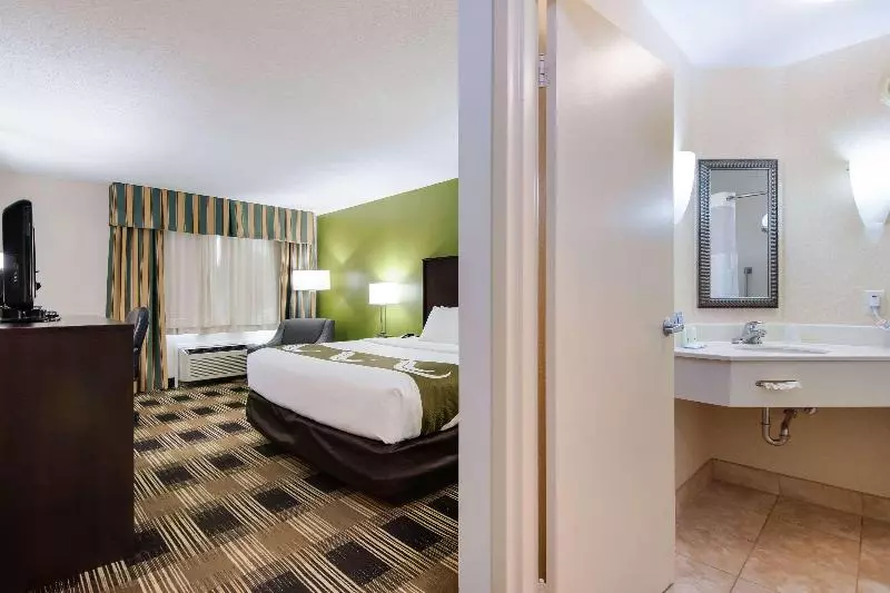 キングサイズベッドのスタンダードルーム, Quality Inn Oneontacooperstown Area