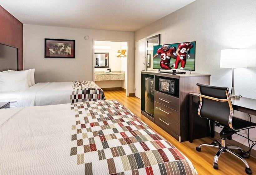 غرفة ديلوكس, Red Roof Inn Forsyth