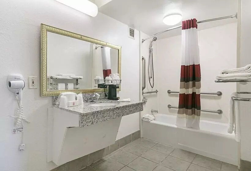 障害者適応デラックスルーム, Red Roof Inn Forsyth