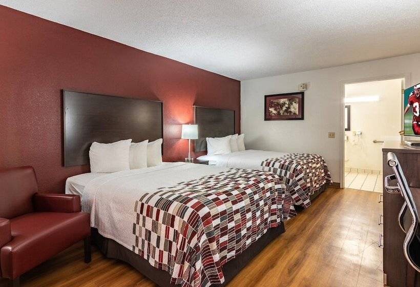 غرفة ديلوكس لذوى الاحتياجات الخاصة, Red Roof Inn Forsyth