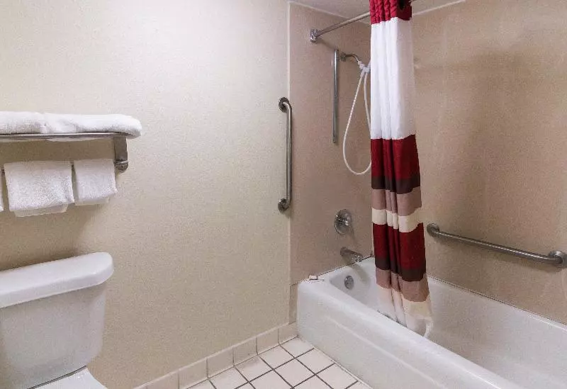 キングサイズベッドのデラックスルーム, Red Roof Inn & Suites Commerce Athens