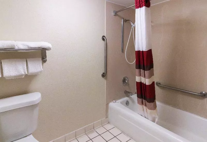 キングサイズベッドのデラックスルーム, Red Roof Inn & Suites Commerce Athens