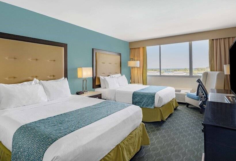 غرفه قياسيه سريرين مزدوجين, Wyndham Garden Kenosha Harborside
