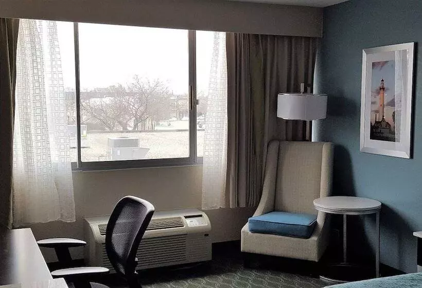 ダブルベッドスタンダードルーム, Wyndham Garden Kenosha Harborside