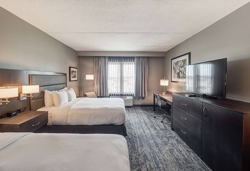 스탠다드 룸 더블 침대 2개, Doubletree By Hilton Hotel Bloomington