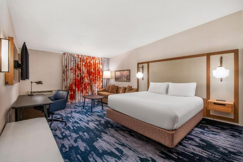 带大床的标准间, Fairfield Inn And Suites By Marriott San Jose Airport