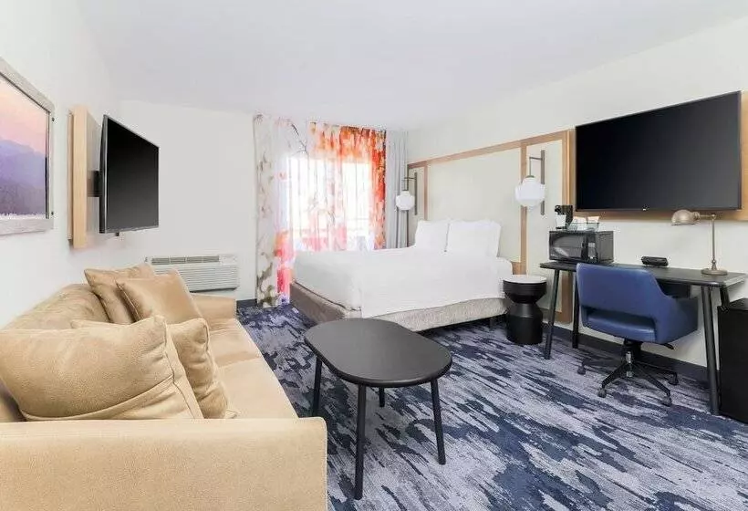 اتاق استاندارد با تخت دوبل, Fairfield Inn And Suites By Marriott San Jose Airport