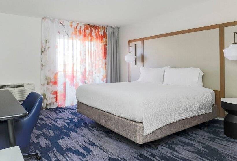 标准间带双人床, Fairfield Inn And Suites By Marriott San Jose Airport