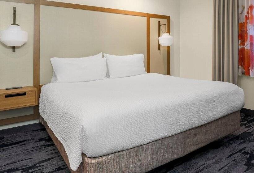 غرفة قياسية سرير مزدوج, Fairfield Inn And Suites By Marriott San Jose Airport