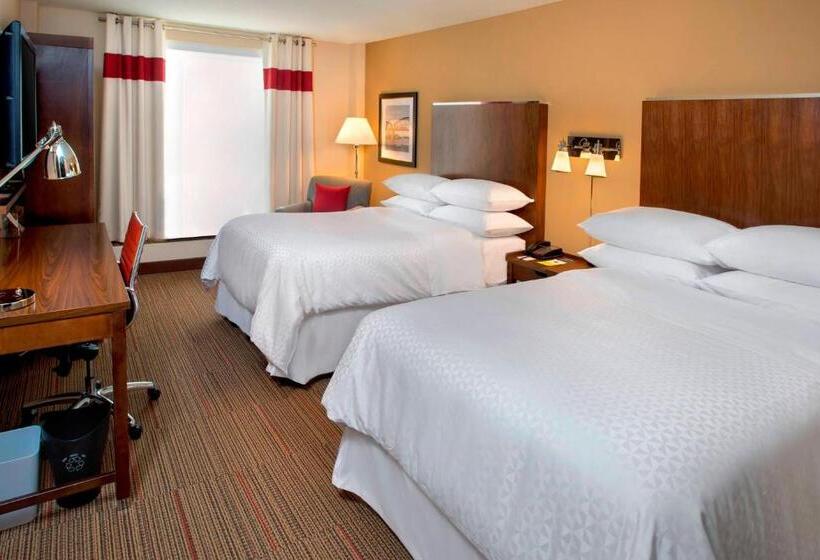 带2个双人床的标准工作室, Four Points By Sheraton Charleston