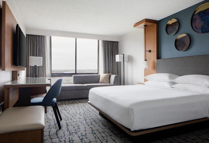 חדר סטנדרט עם מיטת קינג, Houston Marriott South At Hobby Airport