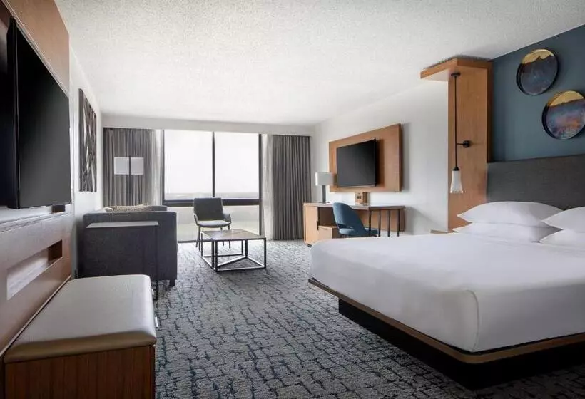 キングサイズベッドのスイートルーム, Houston Marriott South At Hobby Airport