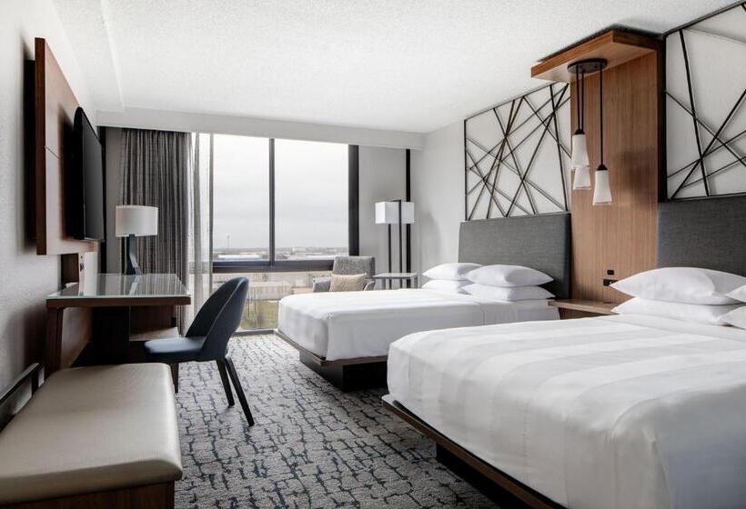 스탠다드 룸 더블 침대 2개, Houston Marriott South At Hobby Airport