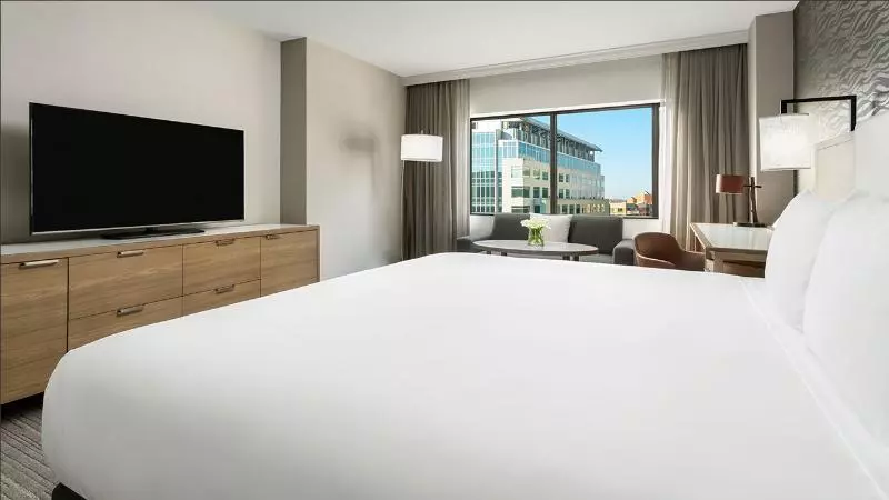 キングサイズベッドのスタンダードルーム, Hyatt Regency Bethesda Near Washington D.c