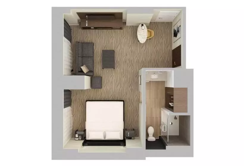 Deluxe-huone, Hyatt Regency Deerfield