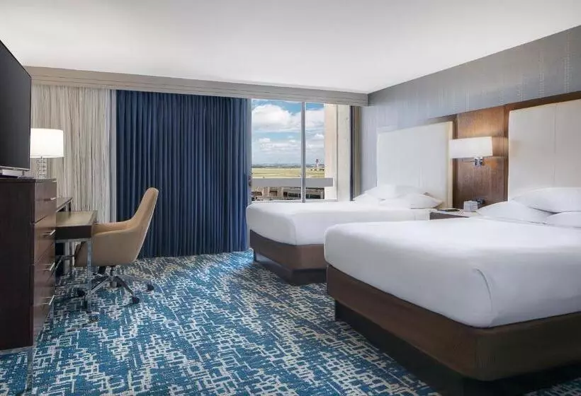 クイーンサイズベッドのスタンダードルーム, Hyatt Regency Dfw International Airport