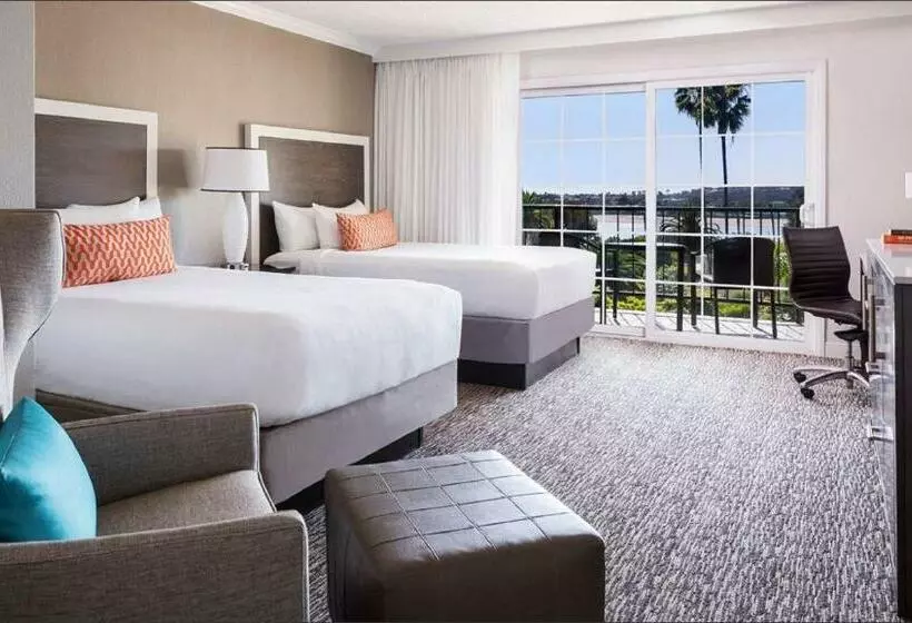 اتاق استاندارد با 2 تخت دوبل, Hyatt Regency Newport Beach