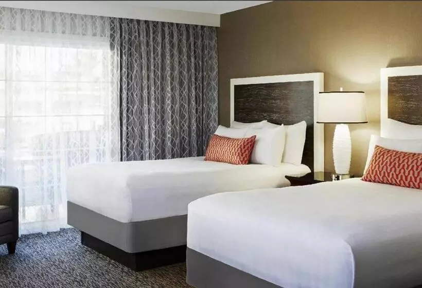 اتاق استاندارد با 2 تخت دوبل, Hyatt Regency Newport Beach