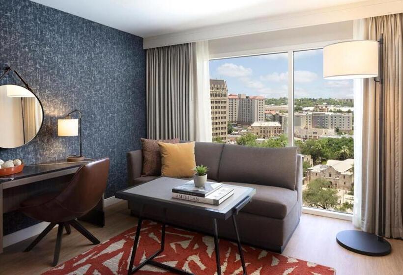 带大床的标准间, Hyatt Regency San Antonio Riverwalk