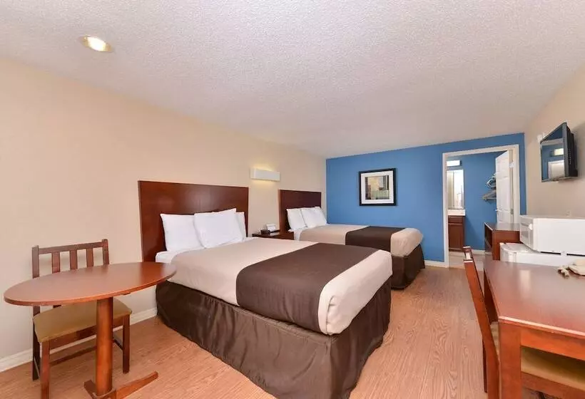 2ダブルベッドのスタンダードルーム, Americas Best Value Inn Saint Clairsville/wheeling