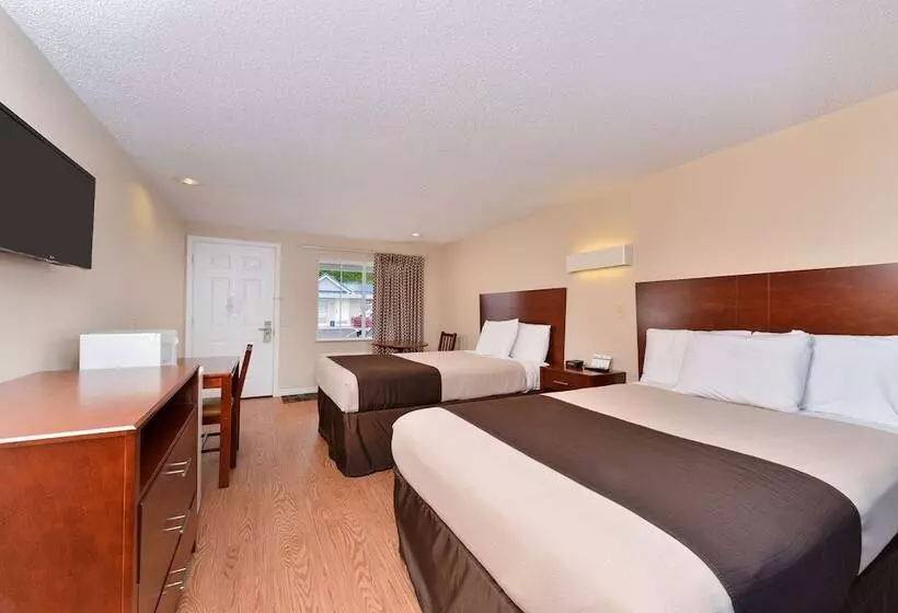 2ダブルベッドのスタンダードルーム, Americas Best Value Inn Saint Clairsville/wheeling