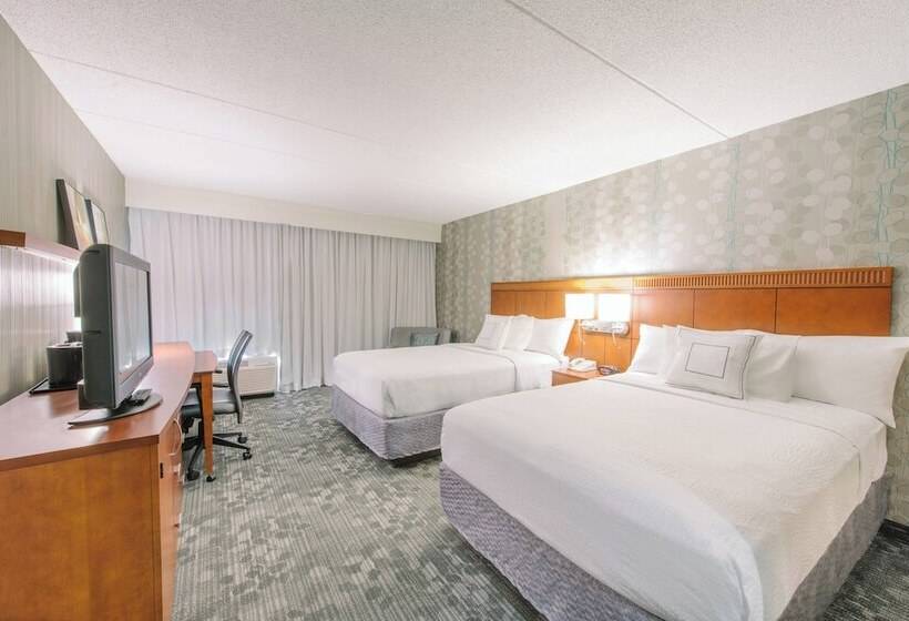 اتاق استاندارد با 2 تخت دوبل, Courtyard By Marriott Nashua