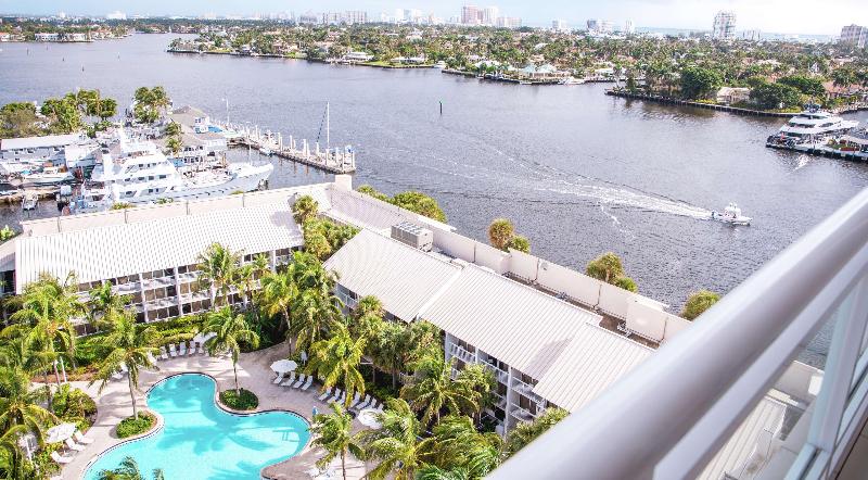 带大床的标准间, Hilton Fort Lauderdale Marina