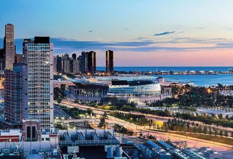 クイーンサイズベッドのスタンダードルーム, Hyatt Regency Mccormick Place Chicago