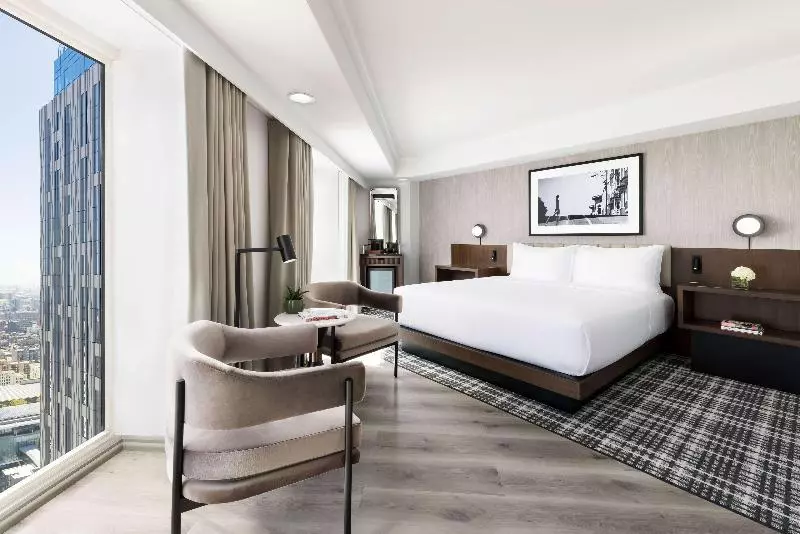 キングサイズベッドのスタンダードルーム, Hyatt Regency San Francisco Downtown Soma