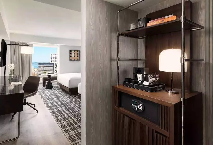 ２ダブルベッドのスタンダードルーム, Hyatt Regency San Francisco Downtown Soma