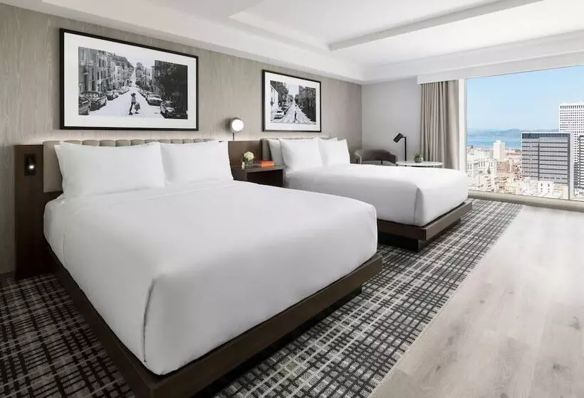 ２ダブルベッドのスタンダードルーム, Hyatt Regency San Francisco Downtown Soma