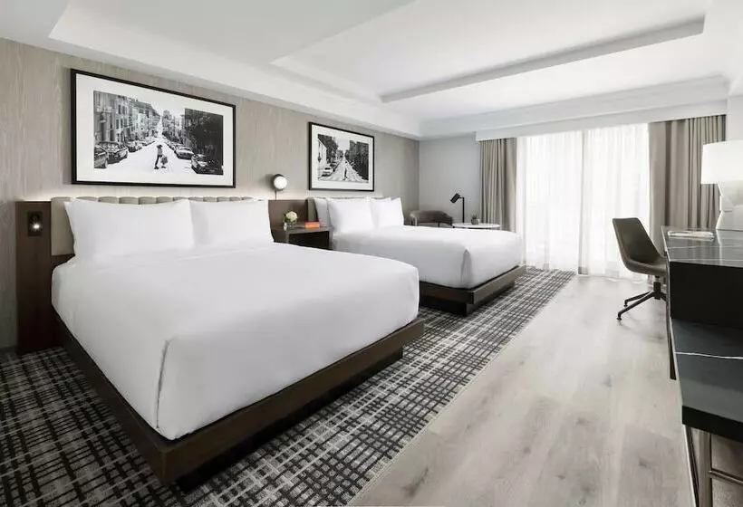 ２ダブルベッドのスタンダードルーム, Hyatt Regency San Francisco Downtown Soma