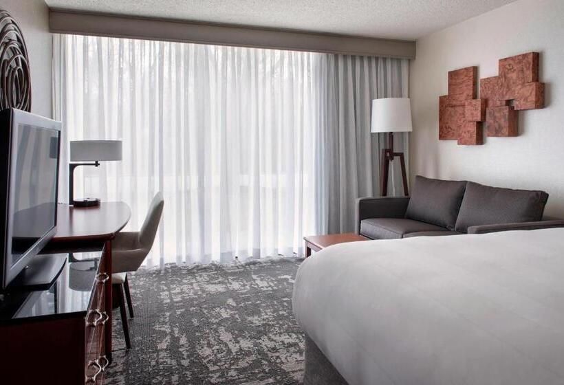 キングサイズベッドのスタンダードルーム, Marriott Park Ridge