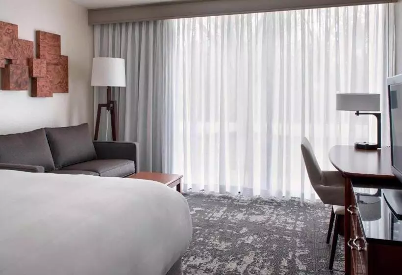 キングサイズベッドのスタンダードルーム, Marriott Park Ridge